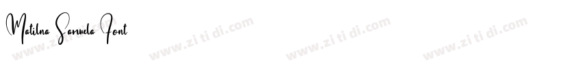 Matilna Samuela Font字体转换